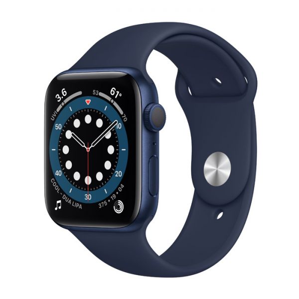 Apple Watch Series 6 (GPS + LTE) 44mm Bản Nhôm Dây Cao Su