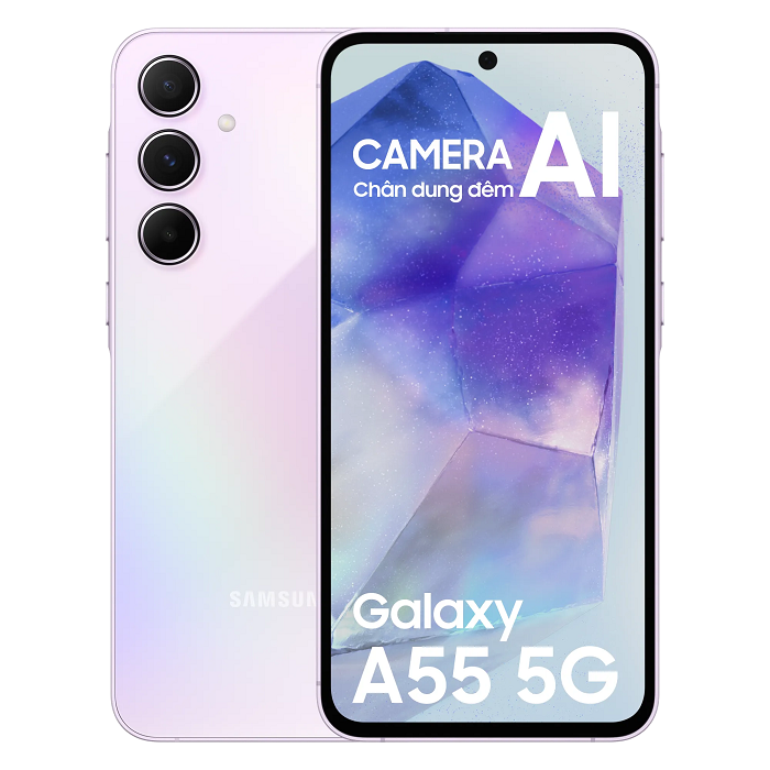 Samsung Galaxy A55 Bản 5G - 8GB/256GB - Tím