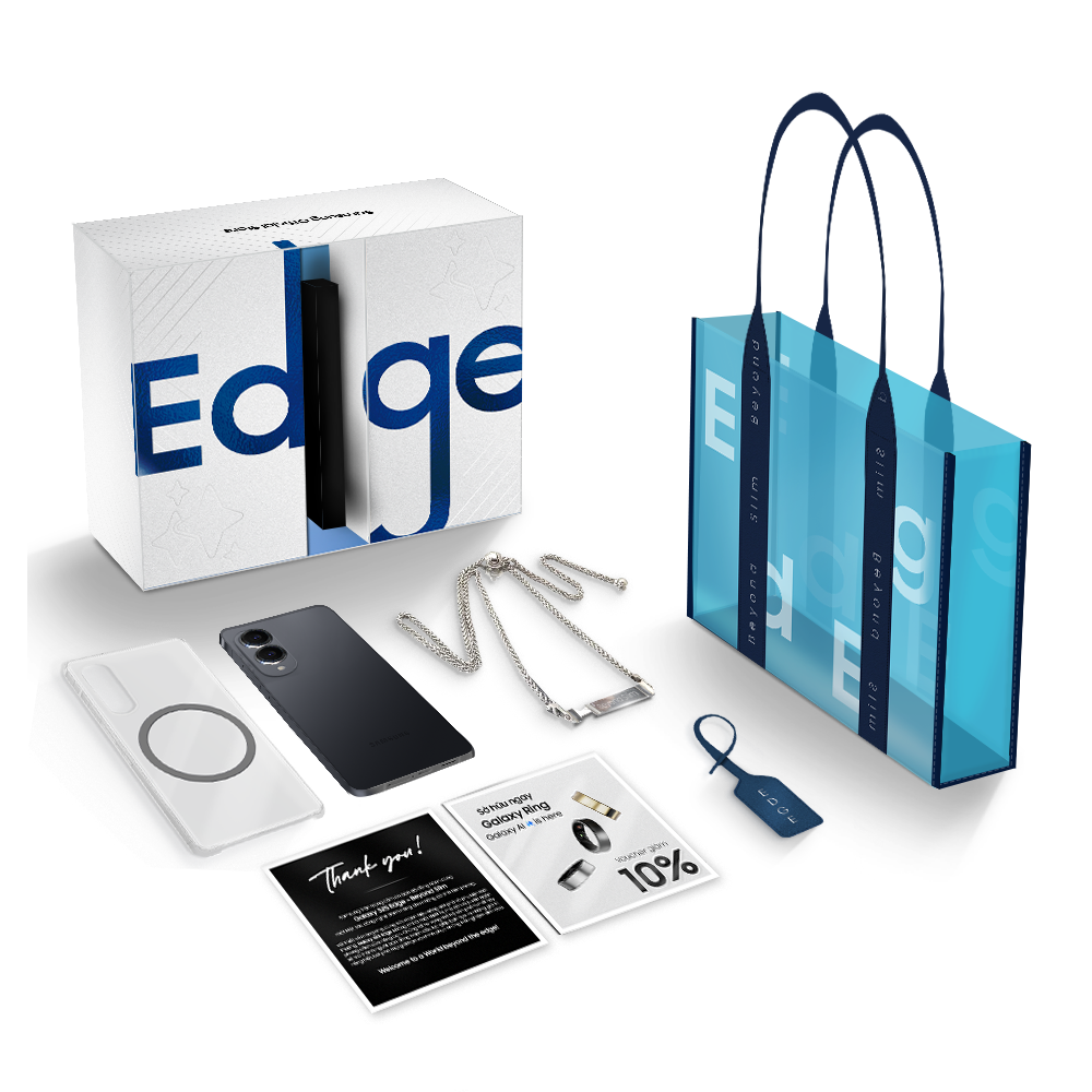 Samsung Galaxy S25 Edge (Phiên bản Beyond Slim Edition) - 512GB - Đen
