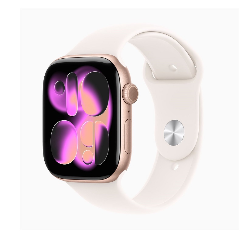 Apple Watch Series 11 42mm - Viền Nhôm - GPS - Vàng Hồng