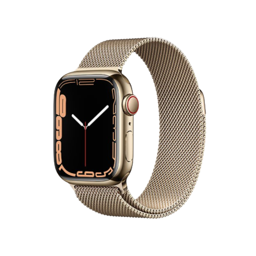 Apple Watch Series 7 45mm Bản Thép Dây Milan - Vàng