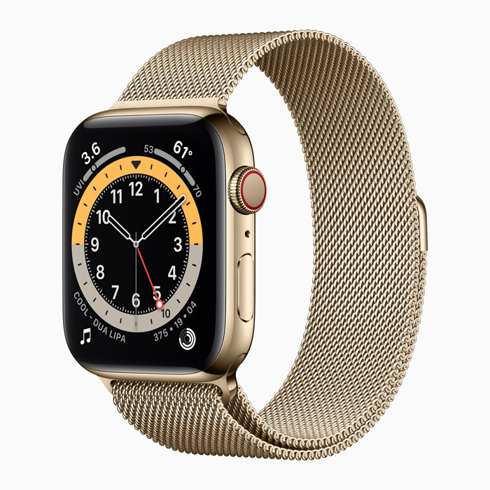 Apple Watch Series 6 44mm Bản Thép Dây Milan